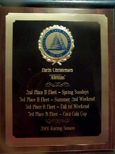 2001 season results